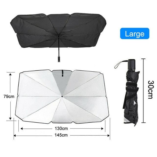 Car Sun Shade Summer Protector Parasol Auto Front Window-0-KikiHomeCentre