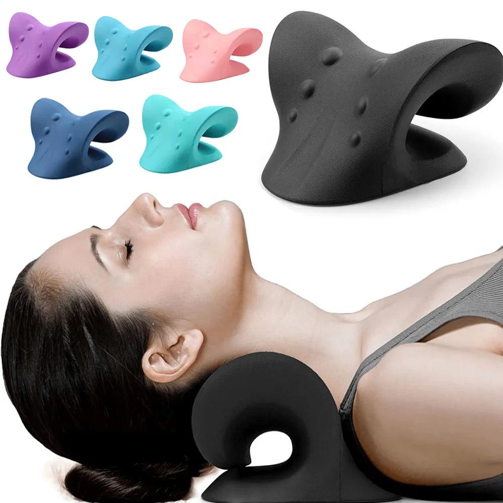 Pain Relief Neck Shoulder Stretcher Pillow-KikiHomeCentre