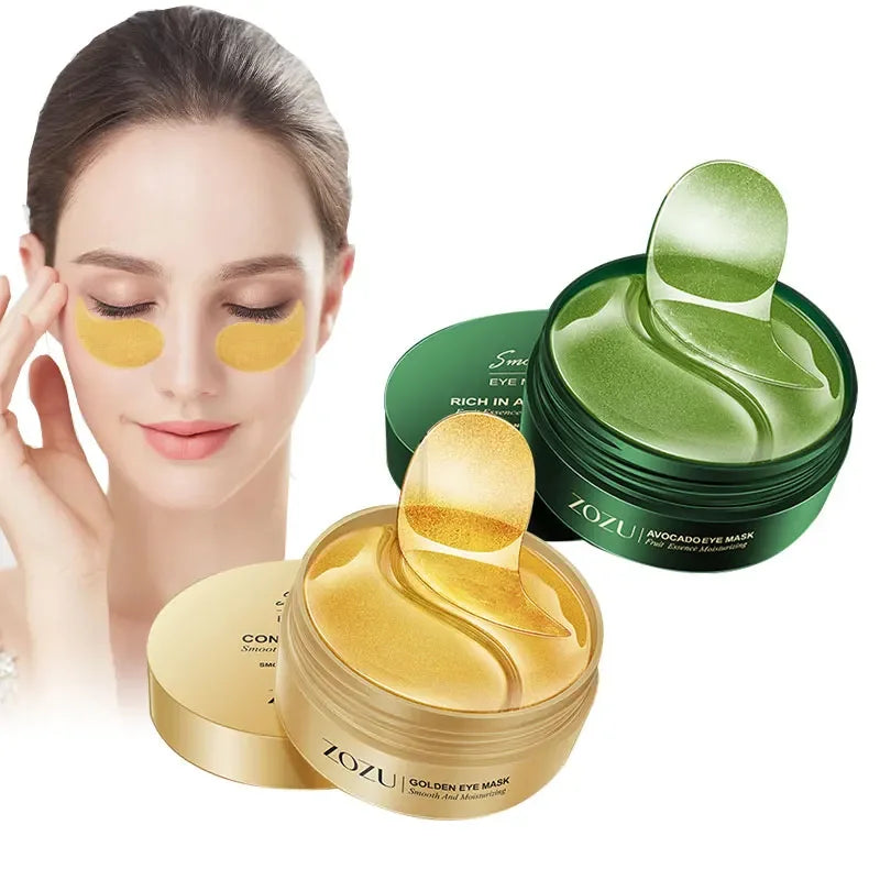 120pcs Avocado Golden Collagen Eye Mask-KikiHomeCentre