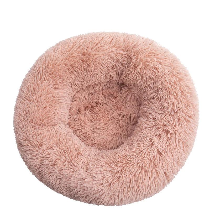 Pet Dog Comfortable Donut Cuddler Round Bed-KikiHomeCentre