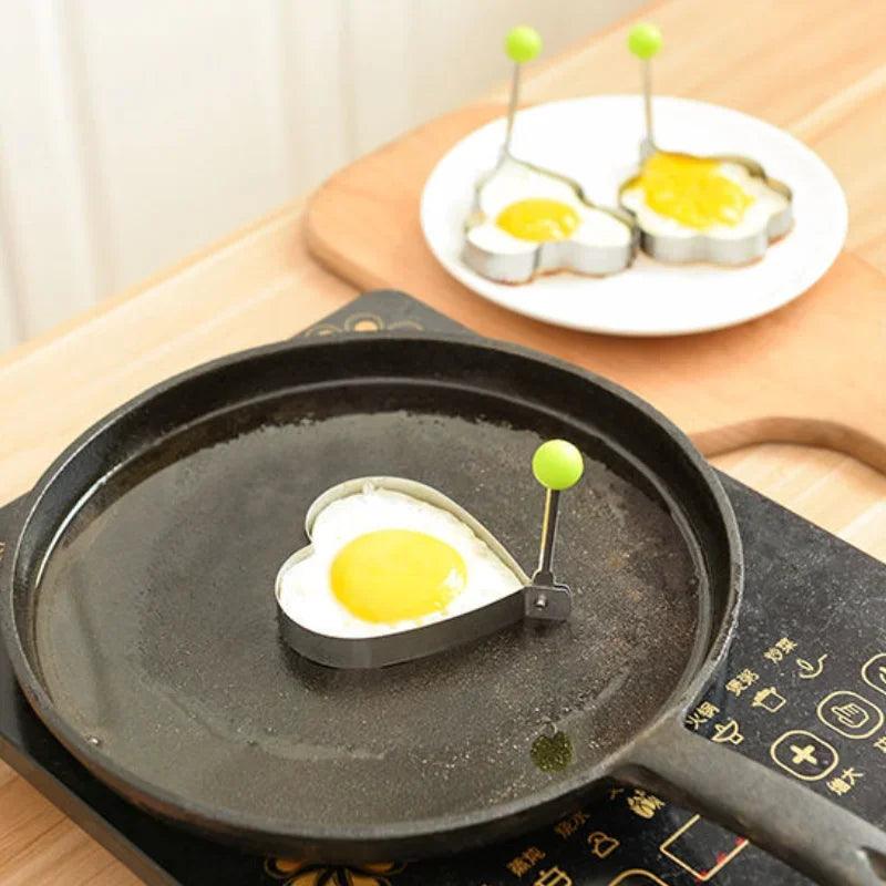 Stainless Steel 5Style Fried Egg Pancake Shaper-KikiHomeCentre