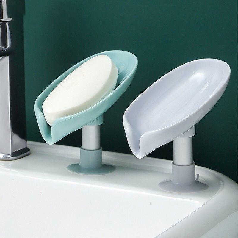 Blue Soap Box Creative Draining Soap Storage-KikiHomeCentre