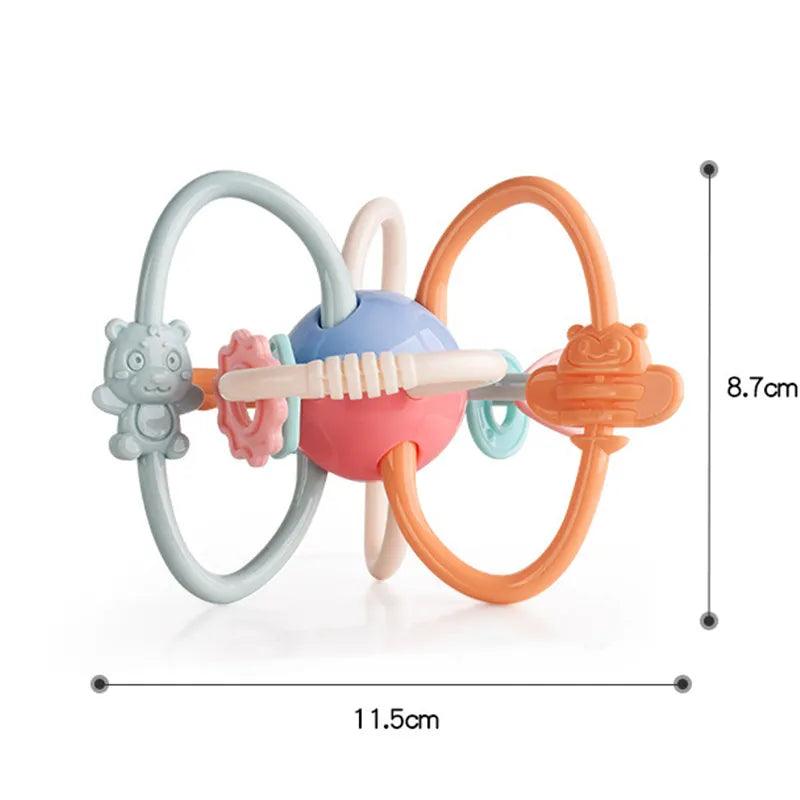 Rotating Rattle Ball Baby Toys-KikiHomeCentre