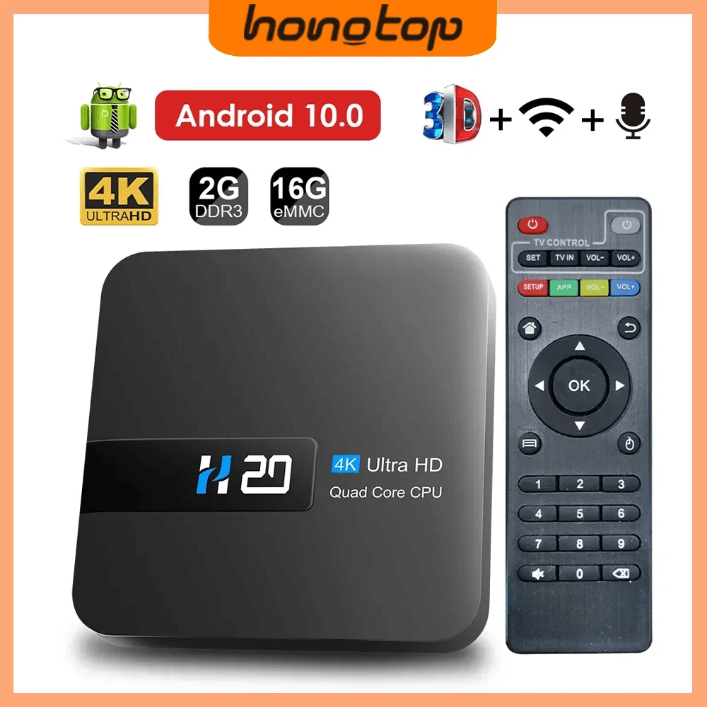 HONGTOP H20 Android TV Box-KikiHomeCentre