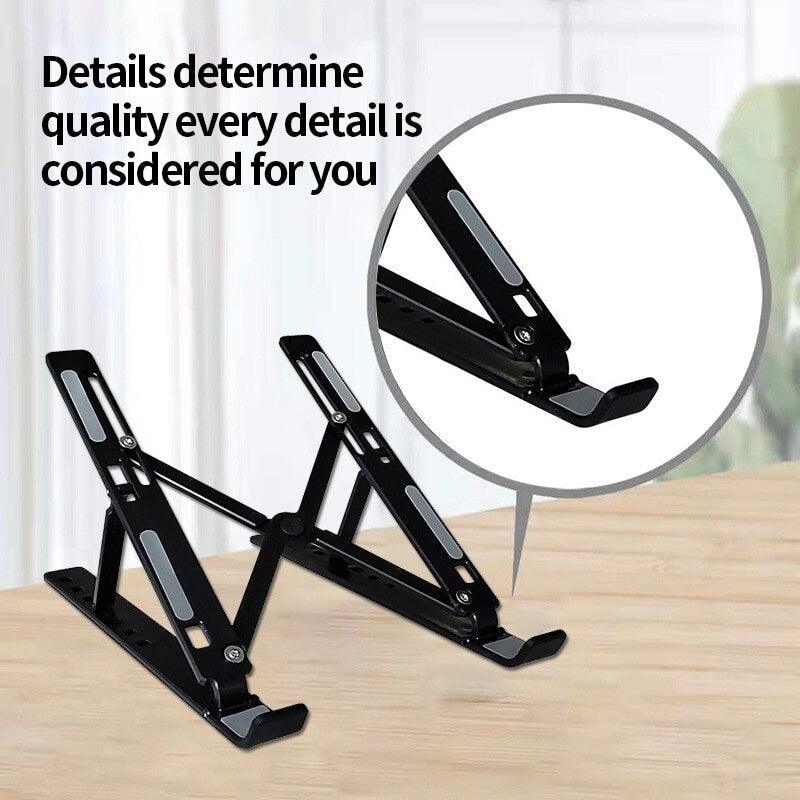 Laptop Stand Folding Lifting Computer Stand Desktop Convenient Cooling Base Bracket-0-KikiHomeCentre