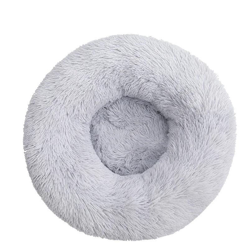 Pet Dog Comfortable Donut Cuddler Round Bed-KikiHomeCentre