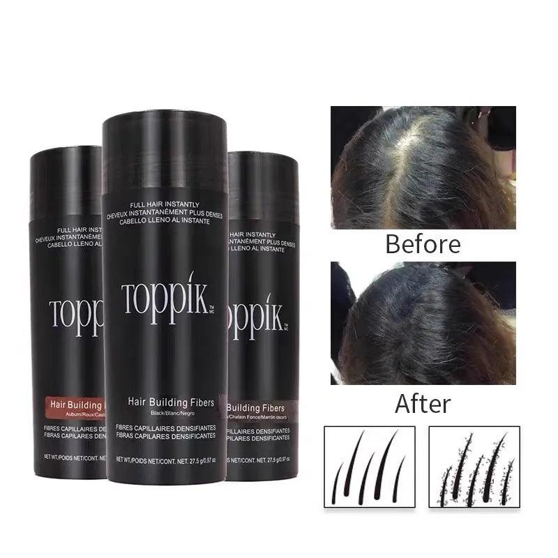 9 Colors Hair Fibers Regrowth Powders Keratin Applicator Hair Building Fibers Spray Pump Hair Growth Beauty Health Care Products-KikiHomeCentre