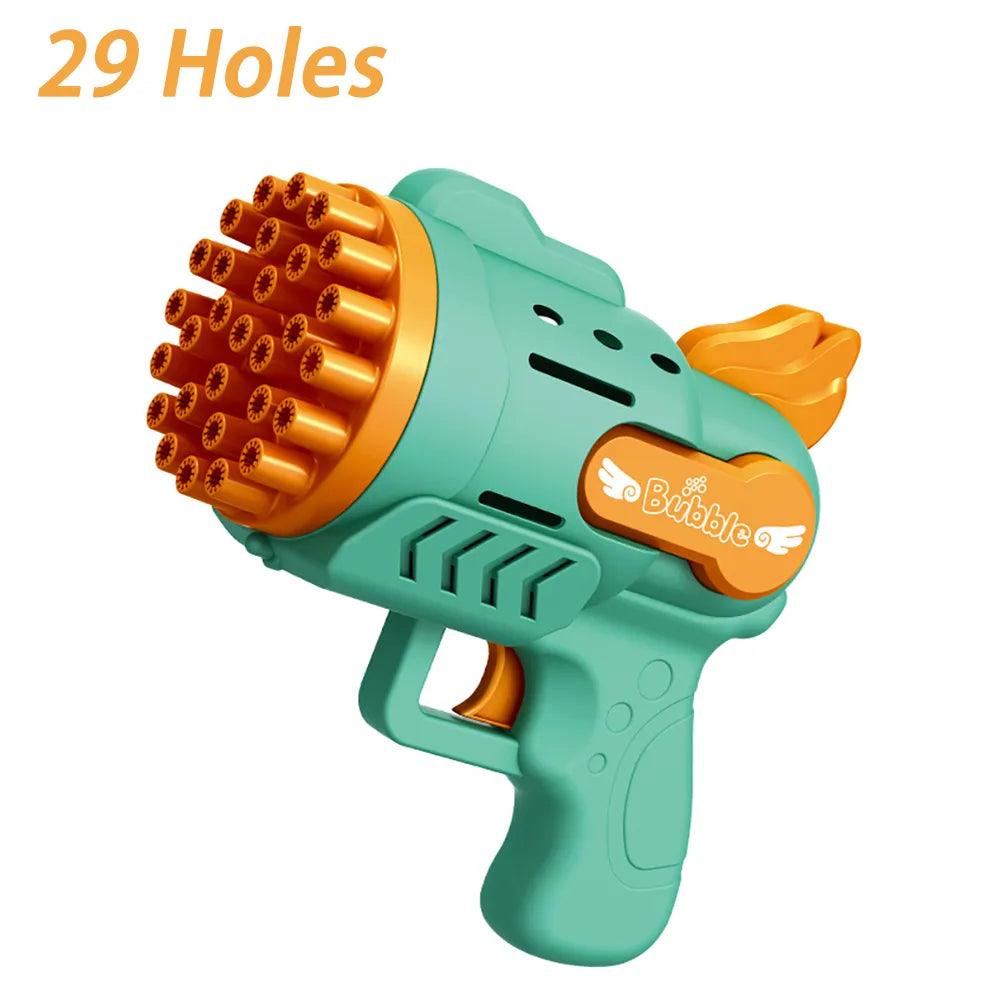 Kids Electric Automatic Bubble Gun Toys-KikiHomeCentre