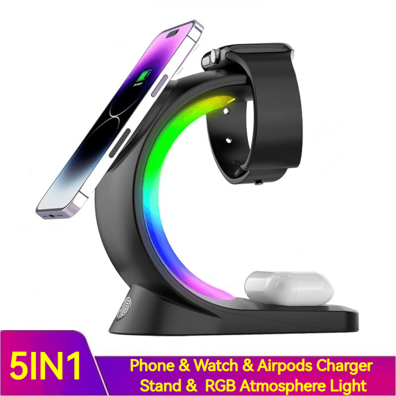 4-in-1 Magnetic Wireless Charger-Tools-KikiHomeCentre