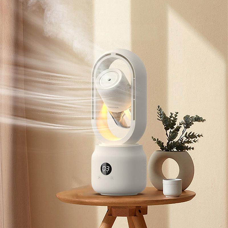 USB Rechargeable Mist Fan-0-KikiHomeCentre