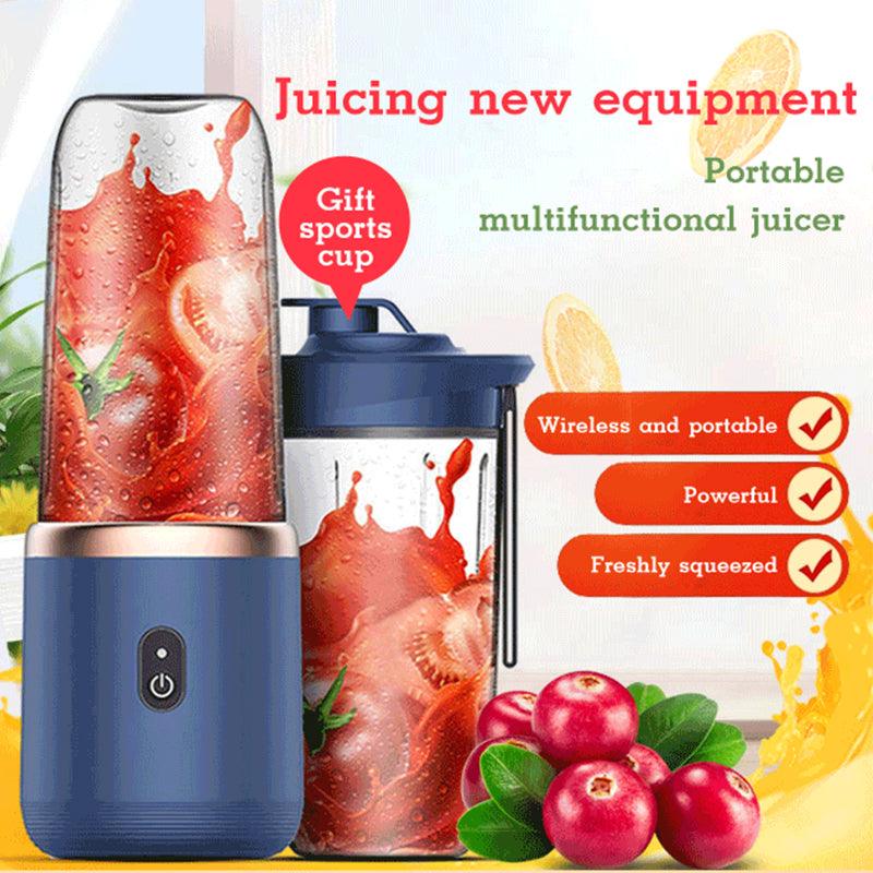 Portable 6-Blade USB Juicer-0-KikiHomeCentre