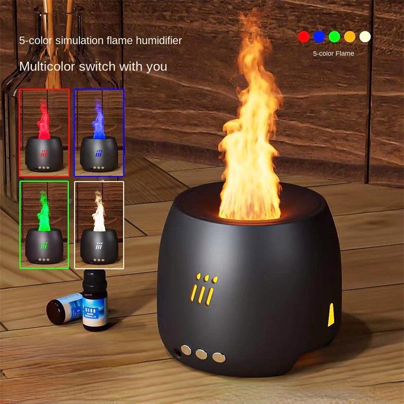 Flame Aroma Diffuser Humidifier-0-KikiHomeCentre