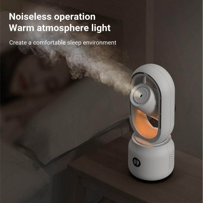 USB Rechargeable Mist Fan-0-KikiHomeCentre