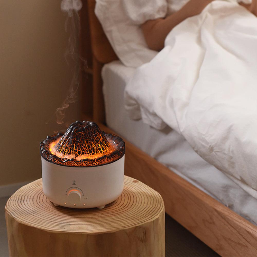 Mini Flame Volcano Humidifier-0-KikiHomeCentre