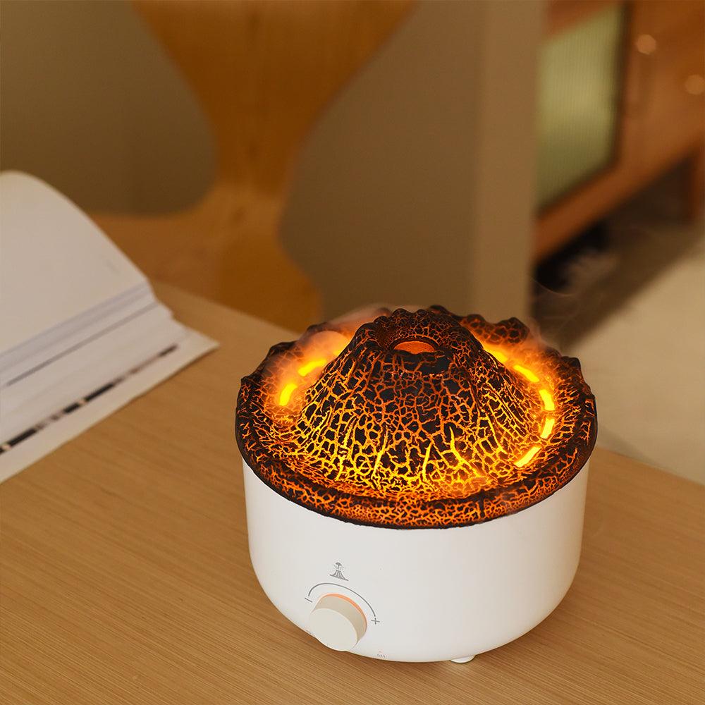 Mini Flame Volcano Humidifier-0-KikiHomeCentre