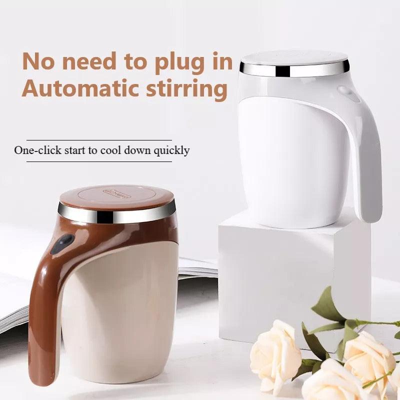 Rechargeable Automatic Stirring Coffee Cup-0-KikiHomeCentre