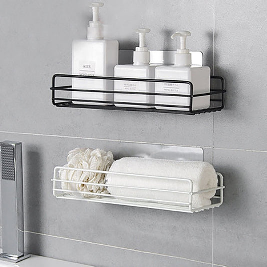 Bathroom Shelf Kitchen - Mounted Caddy Rack For Bathroom Accessories-0-KikiHomeCentre