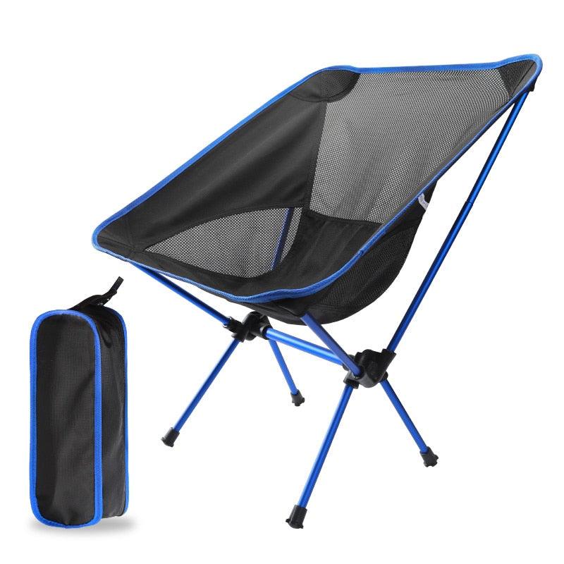 Detachable Portable Folding Moon Chair Outdoor Camping Chairs Beach Fishing Chair-KikiHomeCentre