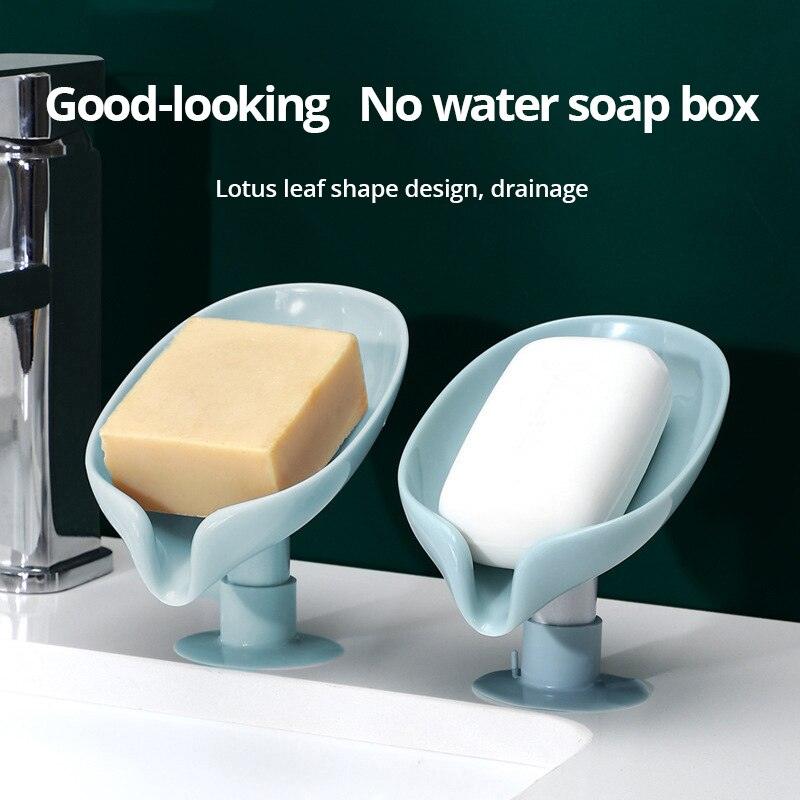 Blue Soap Box Creative Draining Soap Storage-KikiHomeCentre