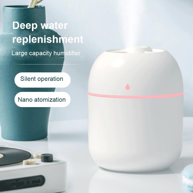 Portable Water Drop Humidifier USB Desktop Indoor Air Atomization Humidifier-0-KikiHomeCentre