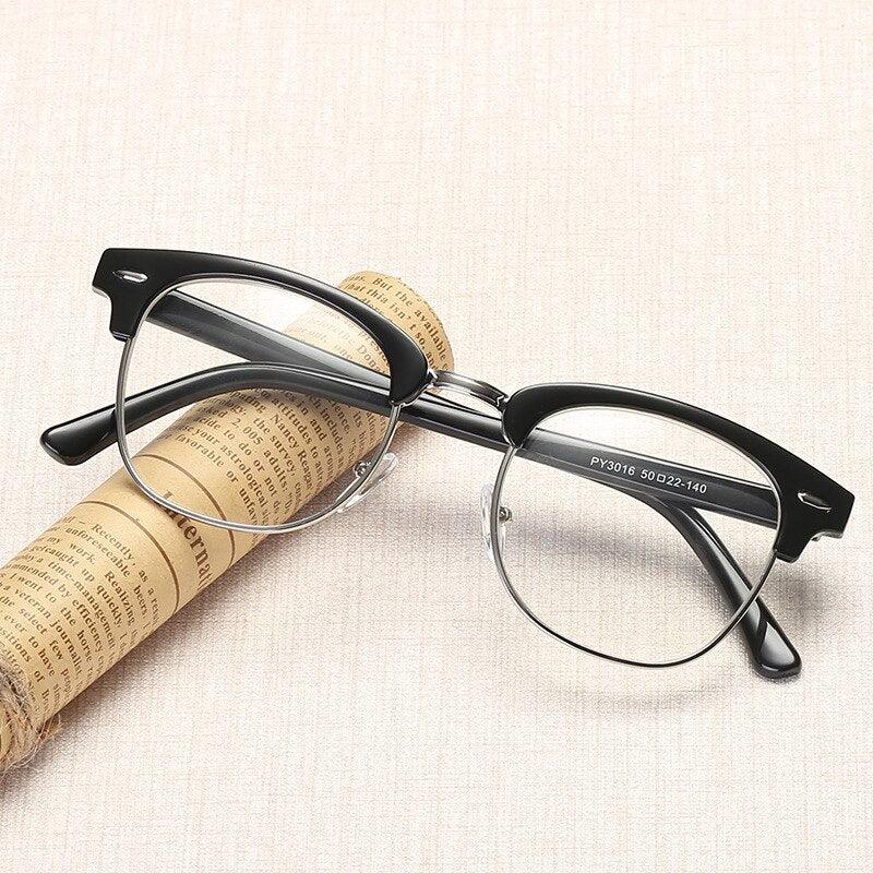 Men Retro Anti Blue Light Computer Glasses Reading And Gaming Glasses 2023-KikiHomeCentre