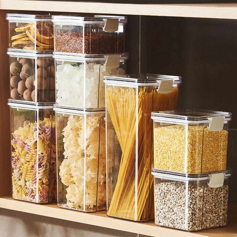 Sealed plastic food storage box cereal candy and other things-KikiHomeCentre